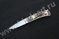 G.BLANCHARD ENGRAVED CLASSIC STAG INTERFRAME TAIL LOCK